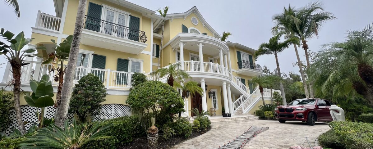 In Florida, the weather and specific atmospheric conditions make frequent window cleaning necessary
