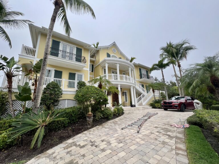 In Florida, the weather and specific atmospheric conditions make frequent window cleaning necessary
