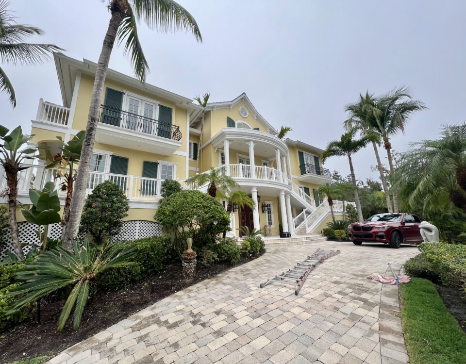 In Florida, the weather and specific atmospheric conditions make frequent window cleaning necessary